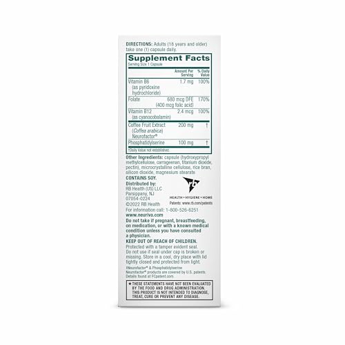 NEURIVA Plus Brain Supplement 30 Capsules