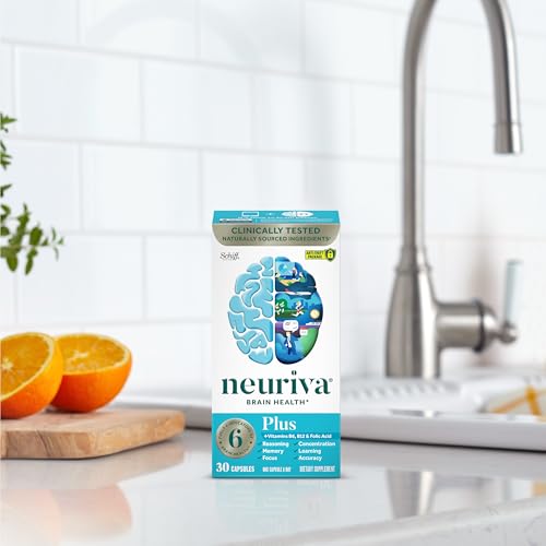 NEURIVA Plus Brain Supplement 30 Capsules