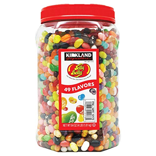 Jelly Belly Jelly Beans 4 lbs 49 Flavors Kirkland Signature